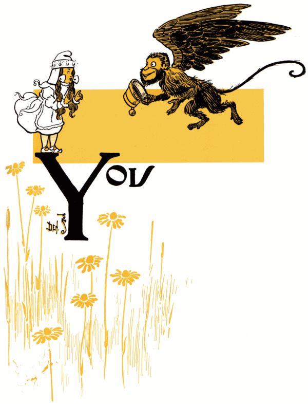 Chapter XIV. The Winged Monkeys.